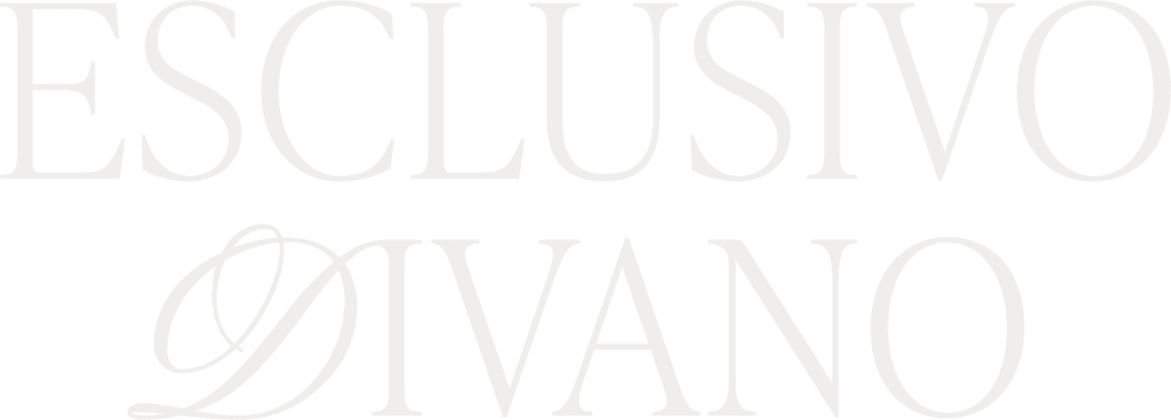Esclusivo Divano